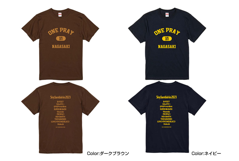 Tシャツ【カレッジ】:3,000円 Tシャツ【カレッジ】:3,000円