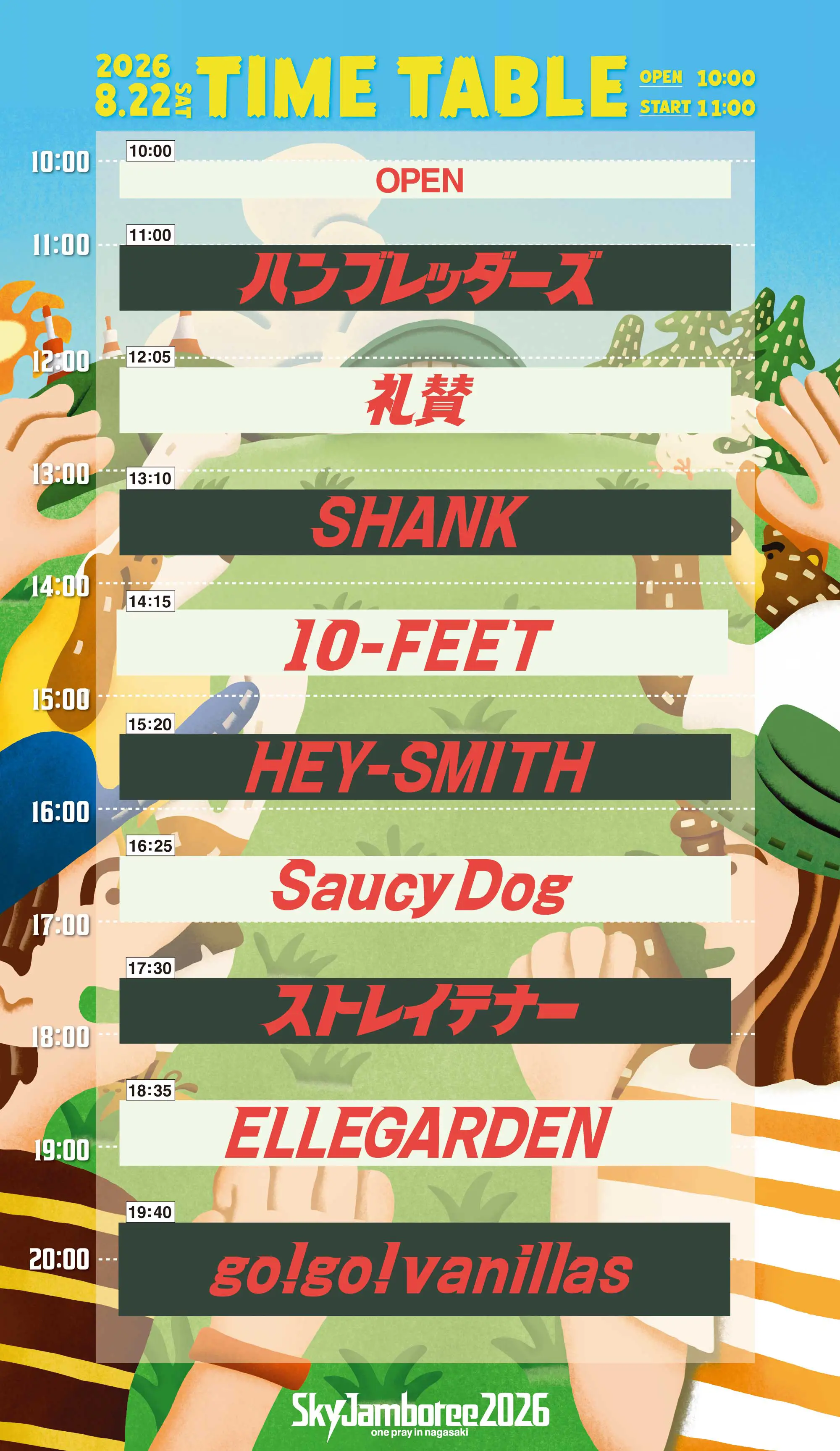 SkyJamboree2026 TIMETABLE